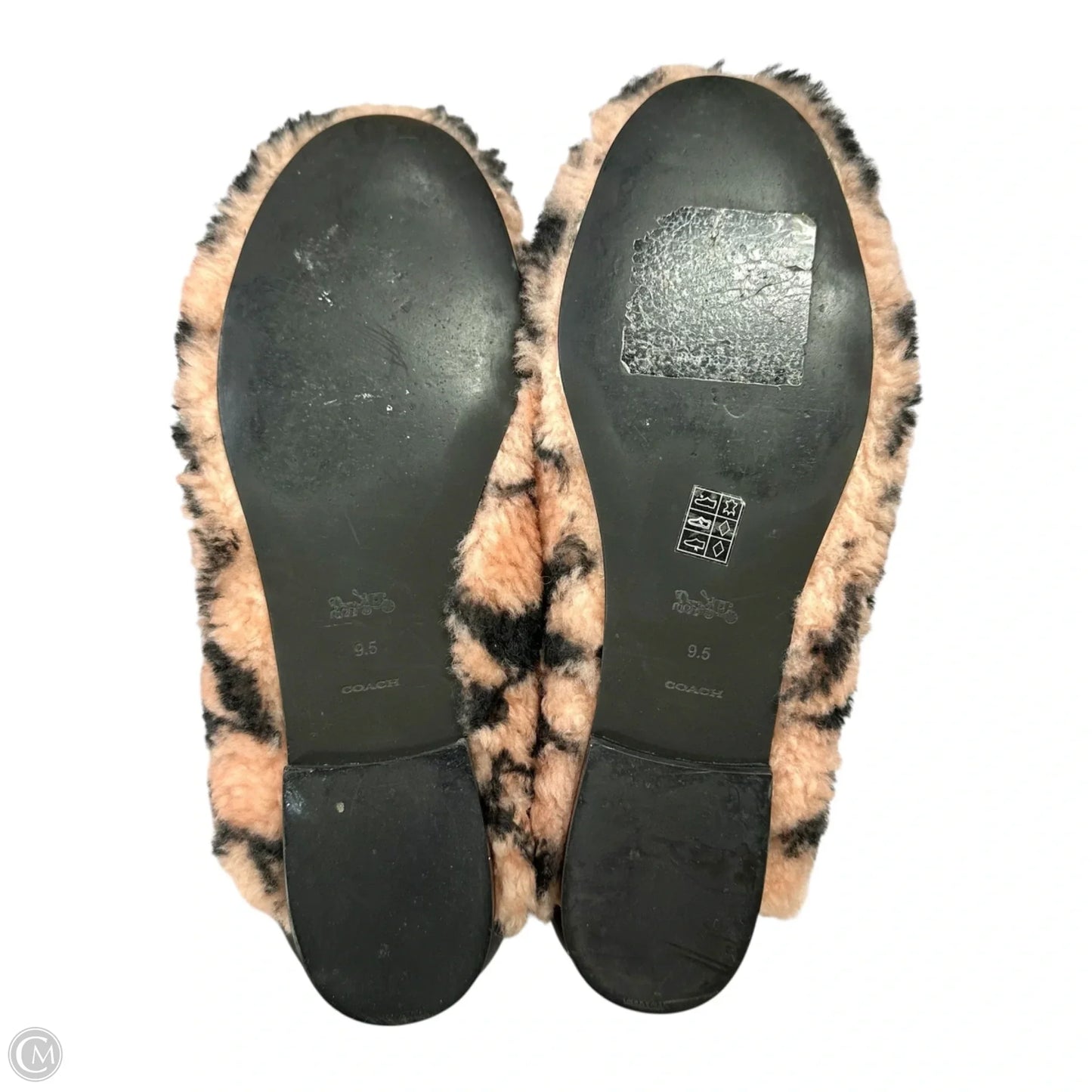 Shoes Designer By Coach In Black & Pink, Size: 9.5