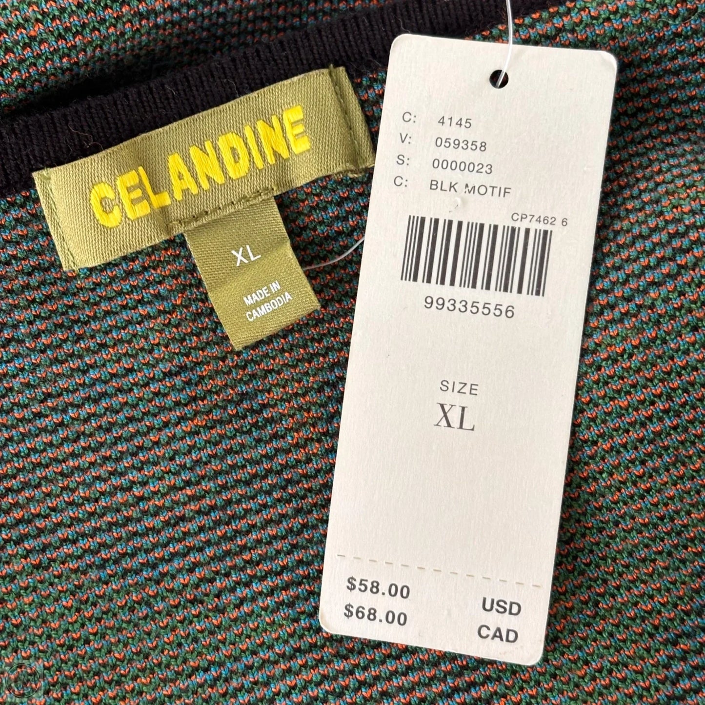 Top Sleeveless By Anthropologie In Multi-colored, Size: Xl