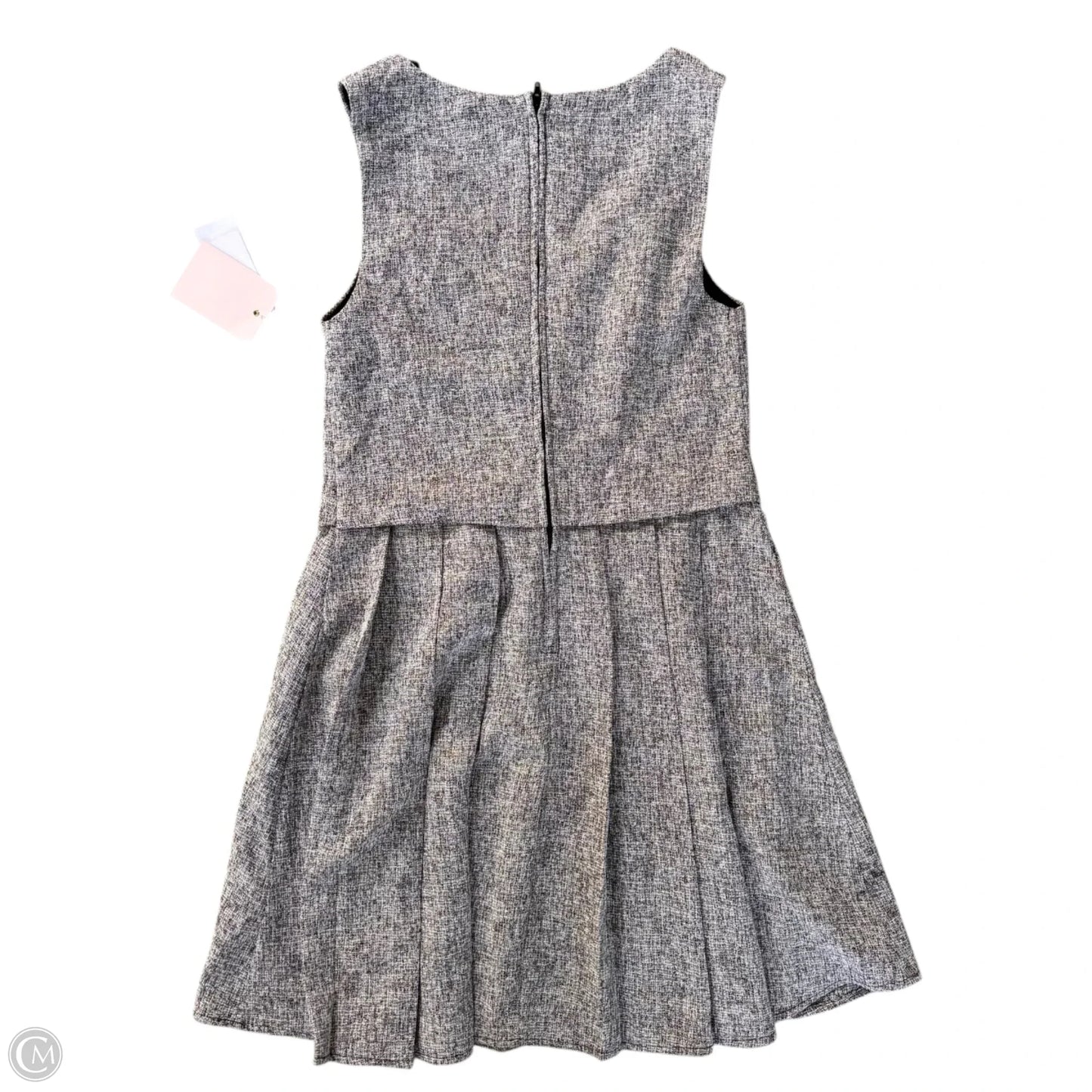 Dress Casual Short By City Studio In Grey, Size: S