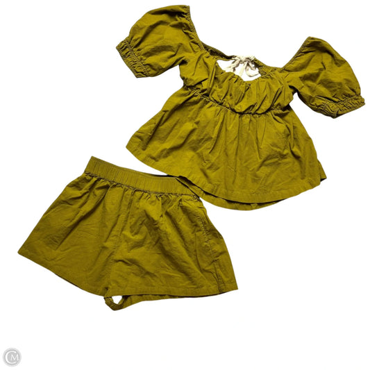 Shorts Set By Free People In Green, Size: M