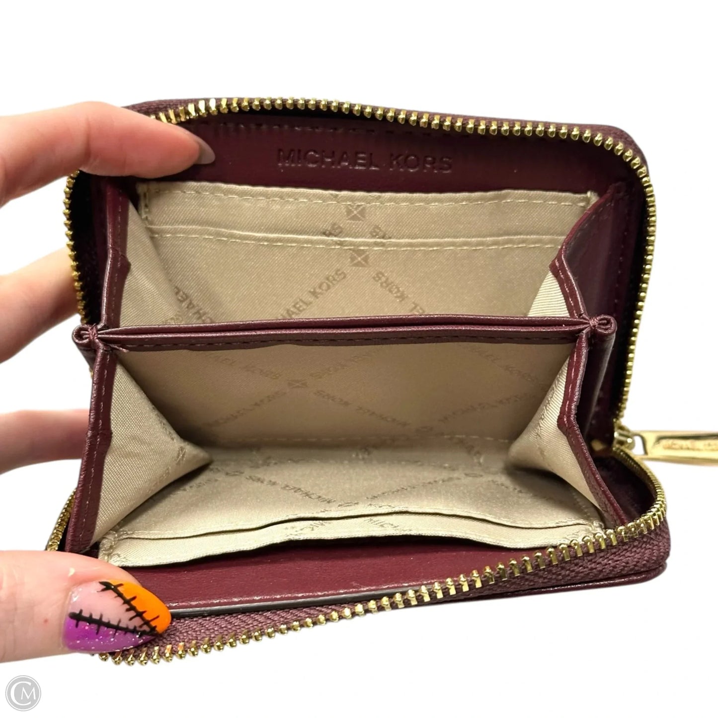 Wallet Leather By Michael By Michael Kors, Size: Small