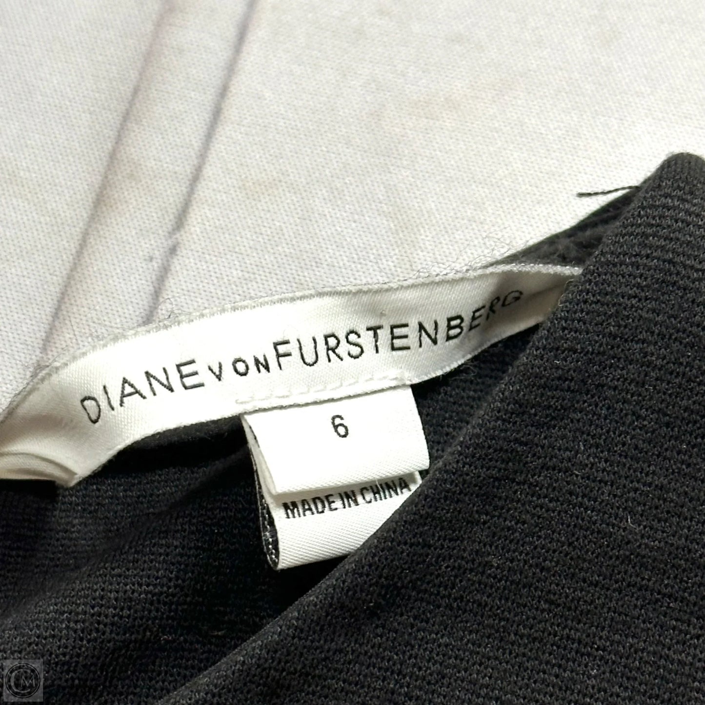 Dress Designer By Diane Von Furstenberg In Black, Size: S