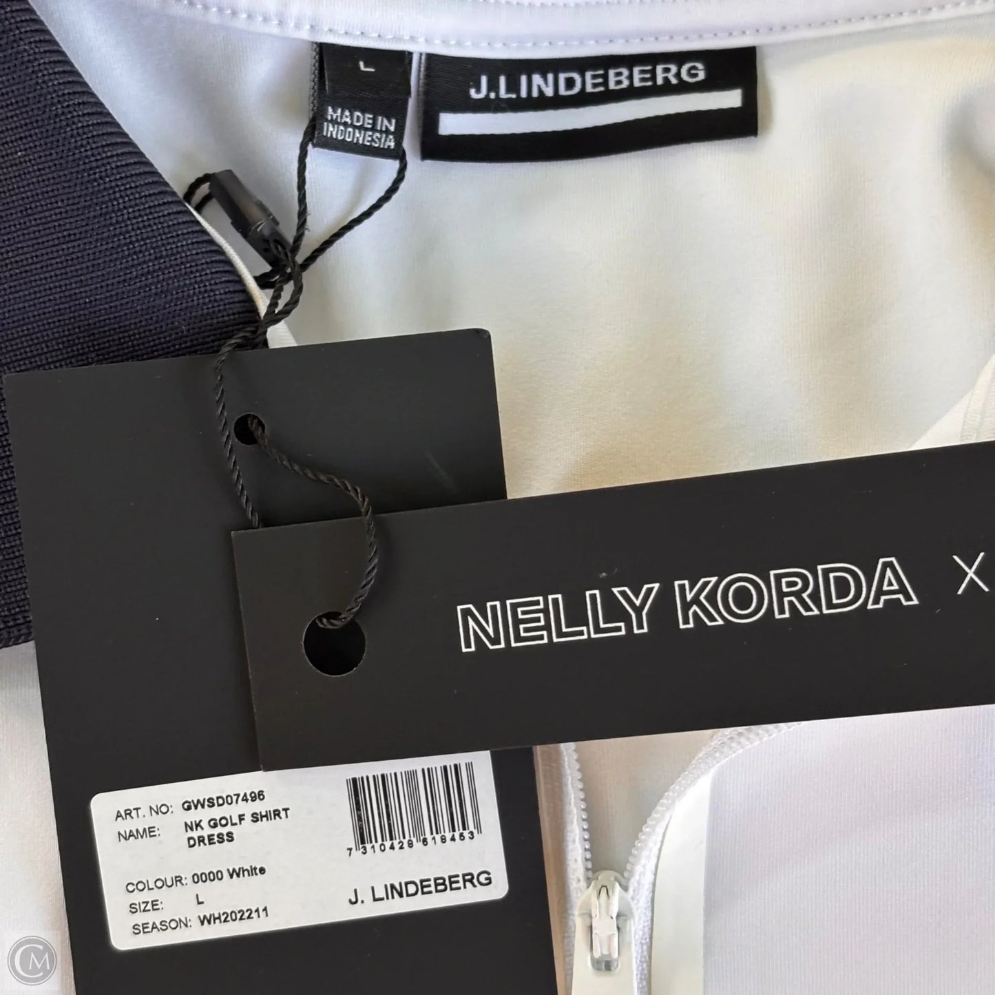 Athletic Dress By J . Lindeberg In White, Size: L