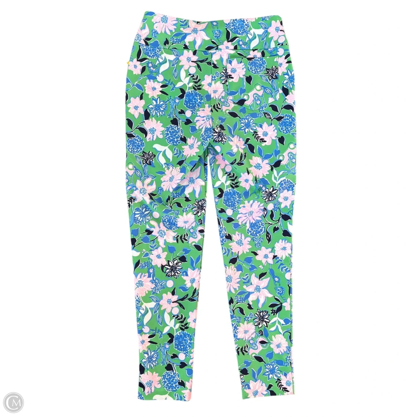 Pants Designer By Lilly Pulitzer In Floral Print, Size: 4