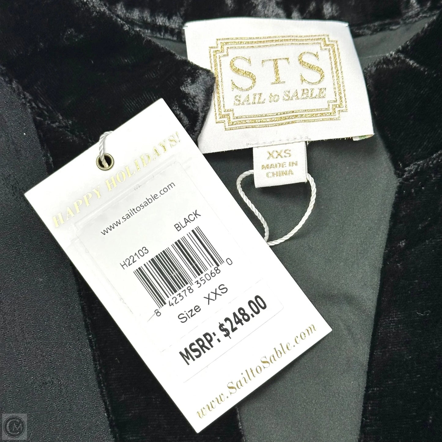 Dress Casual Short By Sail To Sable In Black, Size: Xxs