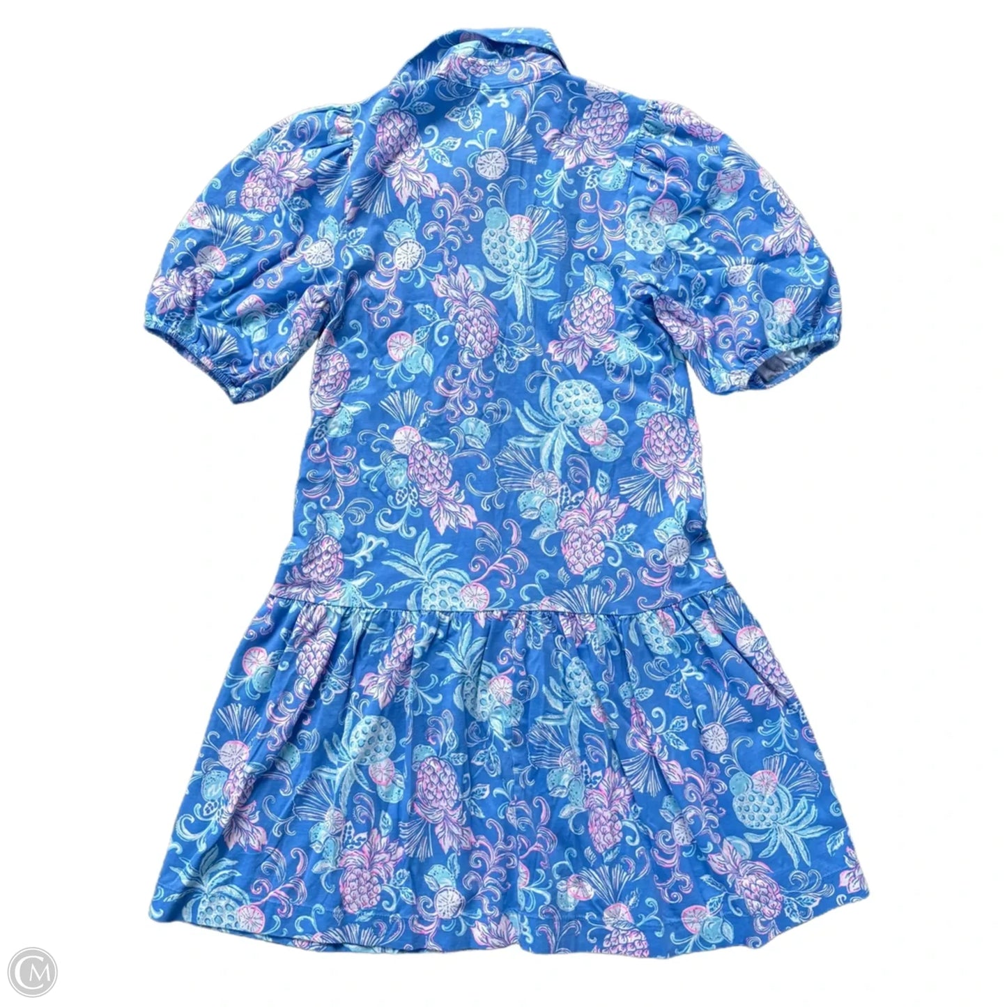Dress Designer By Lilly Pulitzer In Blue & Pink, Size: Xs