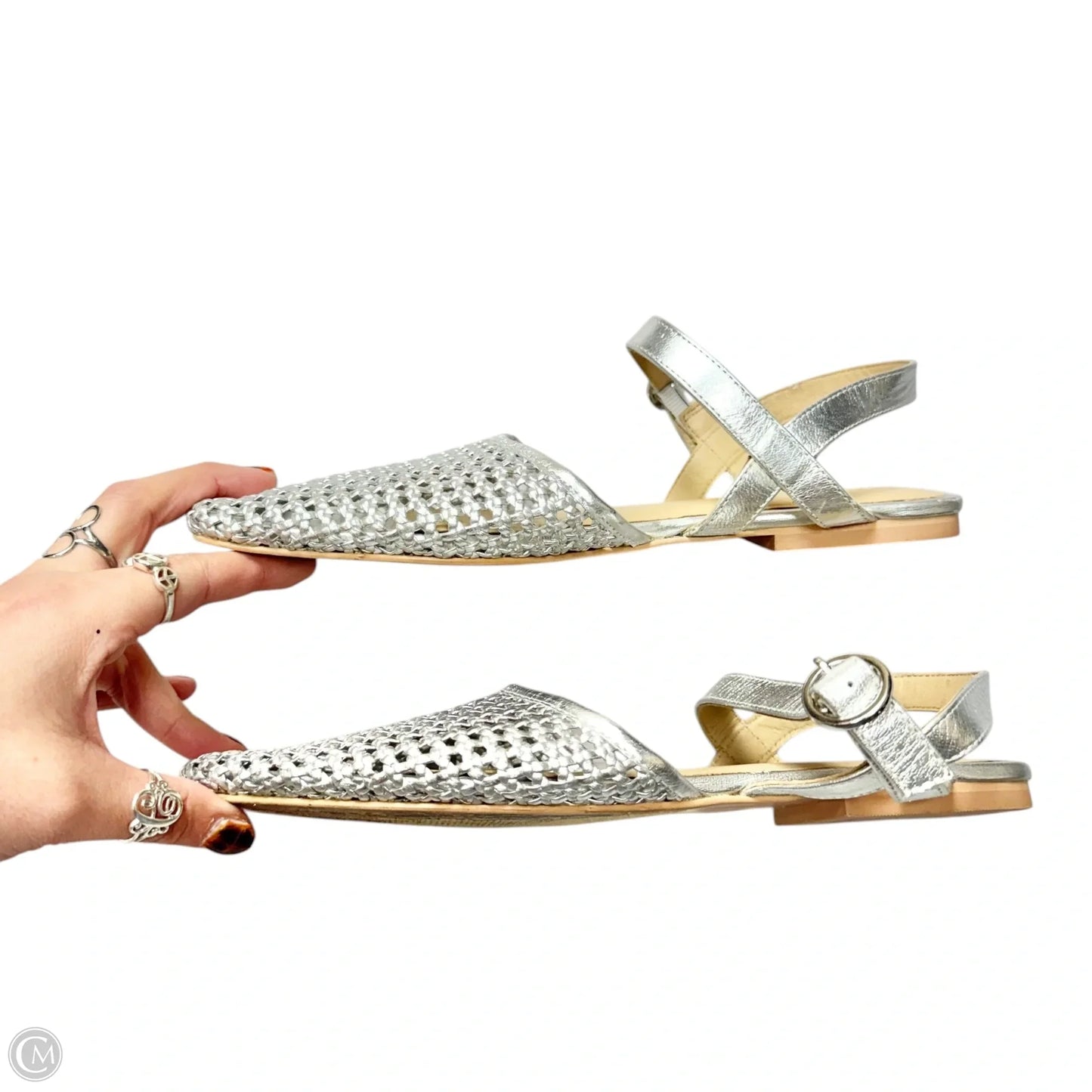 Shoes Flats By Pilcro In Snakeskin Print, Size: 8