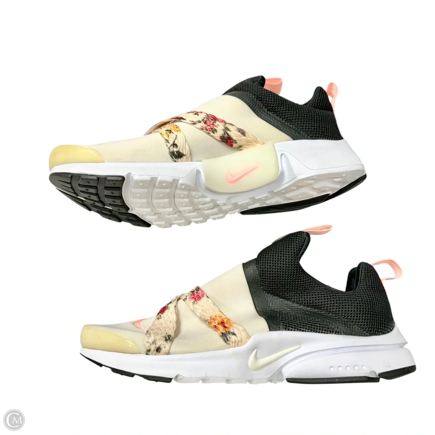 Shoes Sneakers By Nike In Floral Print, Size: 9