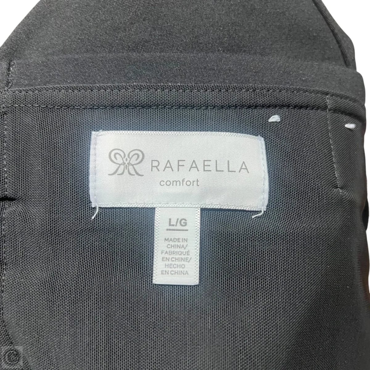 Pants Dress By Rafaella In Black, Size: L