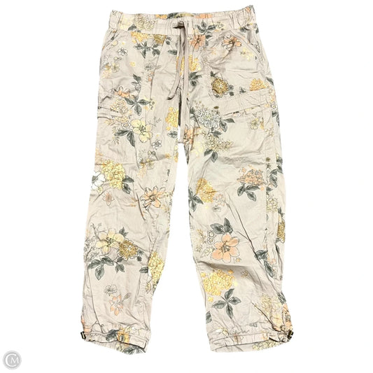 Pants Cargo & Utility By Democracy In Floral Print, Size: 8