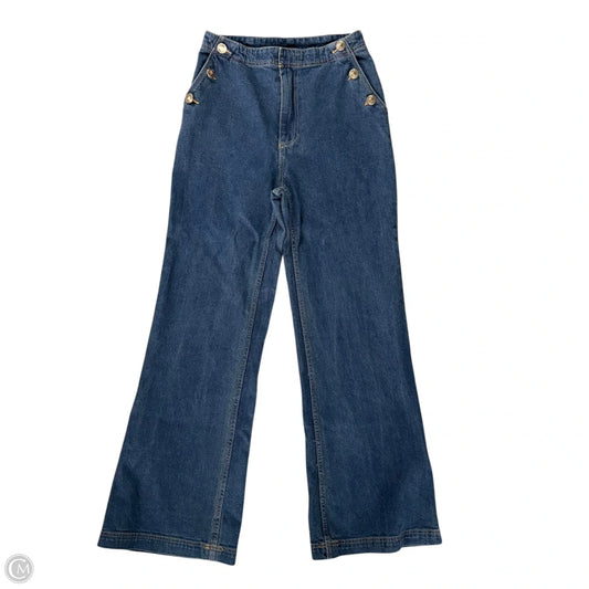 Jeans Wide Leg By Disney In Blue Denim, Size: 6