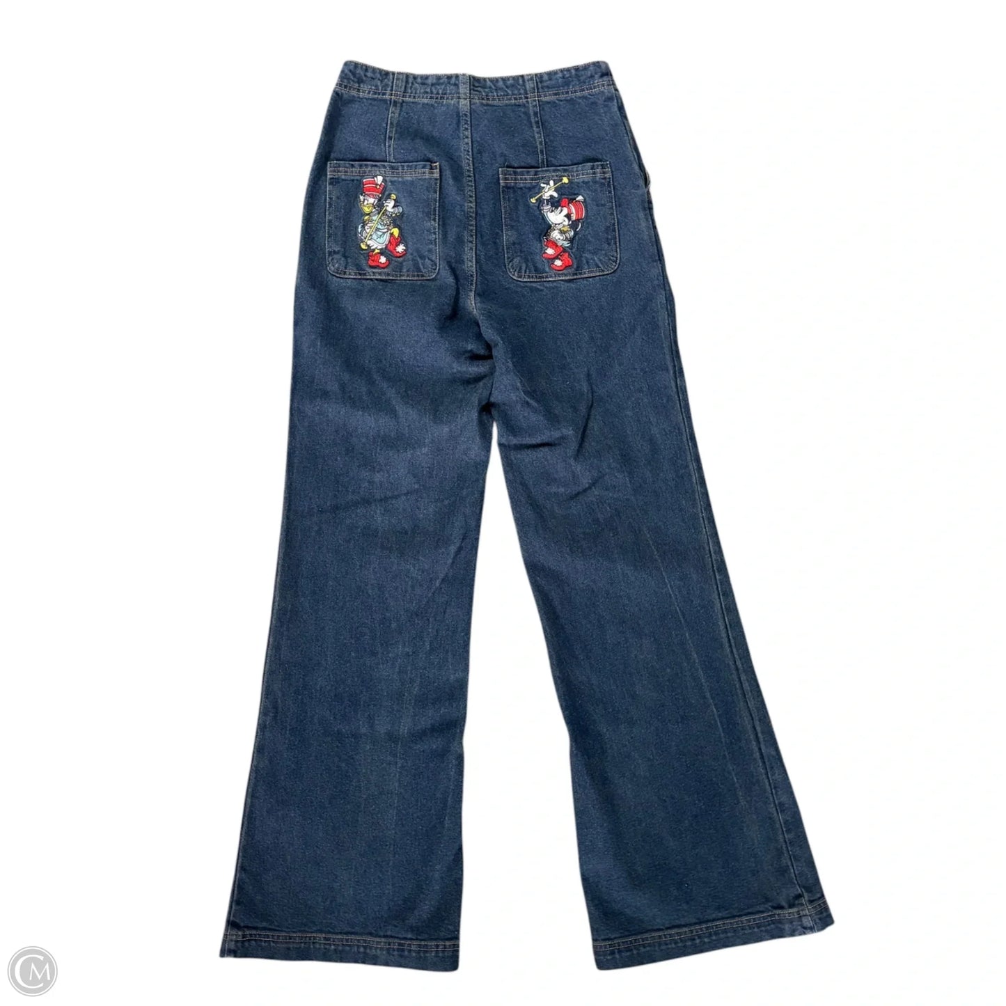 Jeans Wide Leg By Disney In Blue Denim, Size: 6
