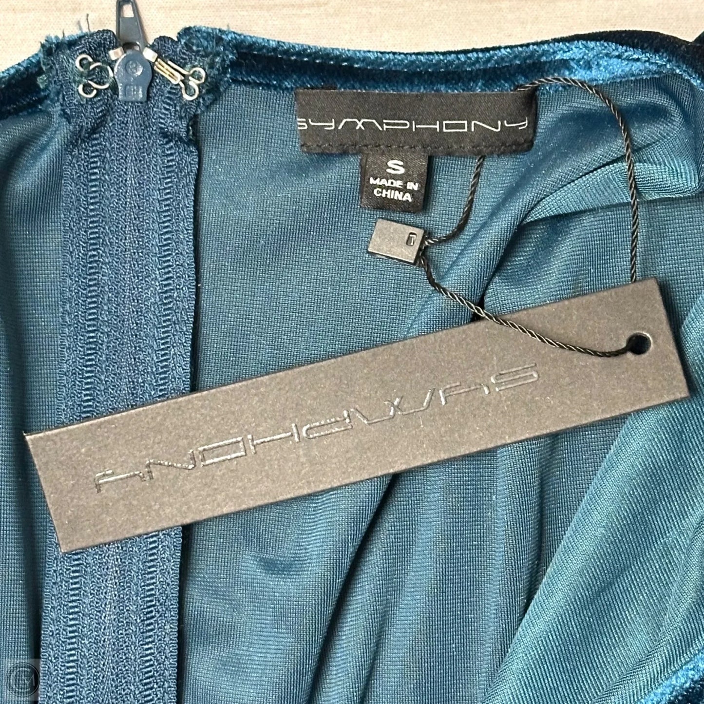 Jumpsuit By Symphony In Blue, Size: S