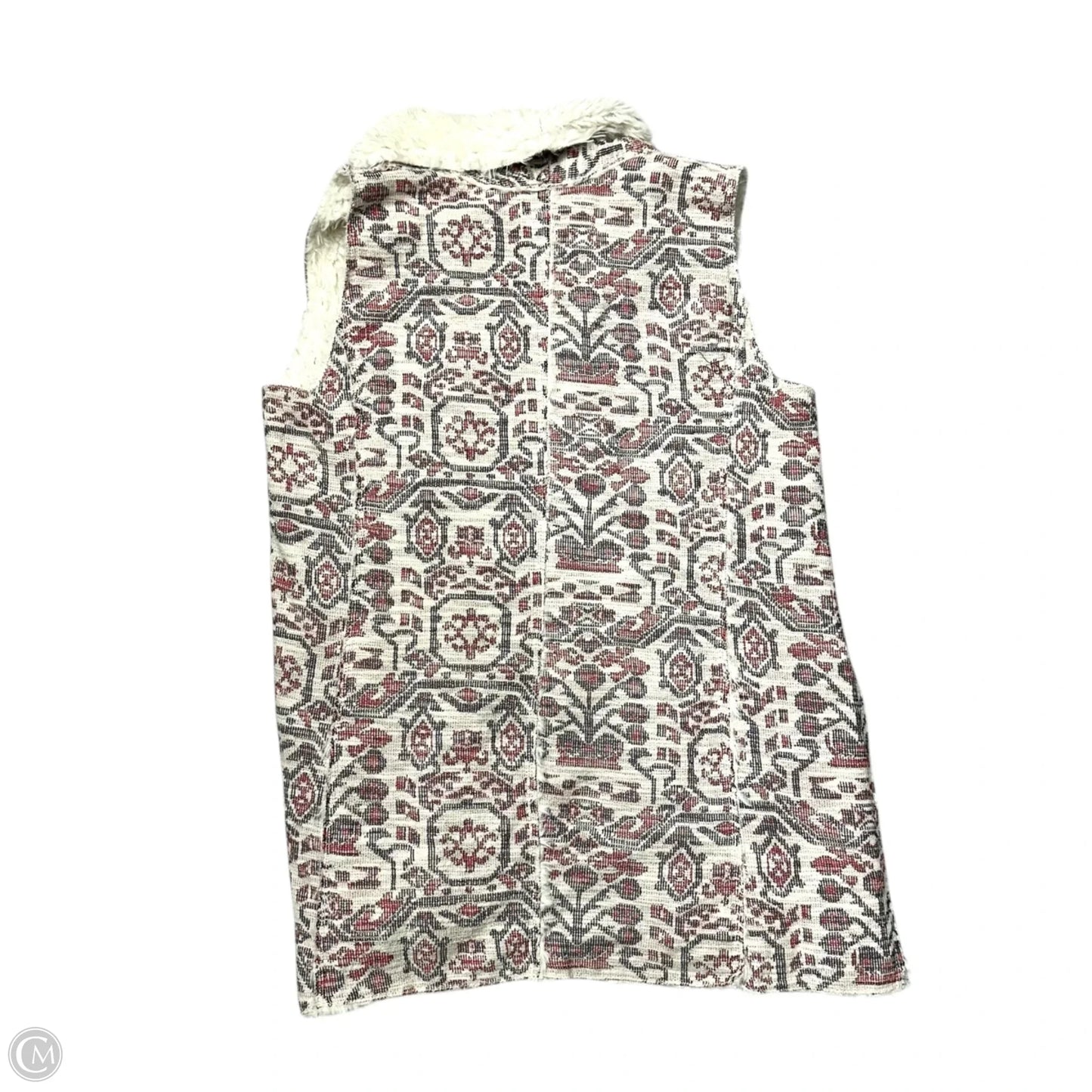 Vest Faux Fur & Sherpa By Anthropologie In Multi-colored, Size: M