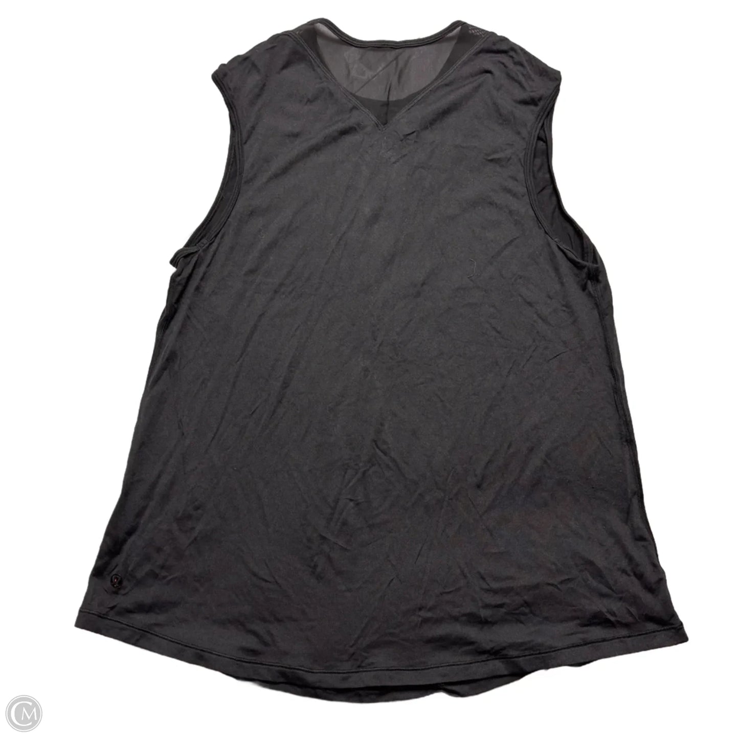 Athletic Tank Top By Lululemon In Black, Size: M