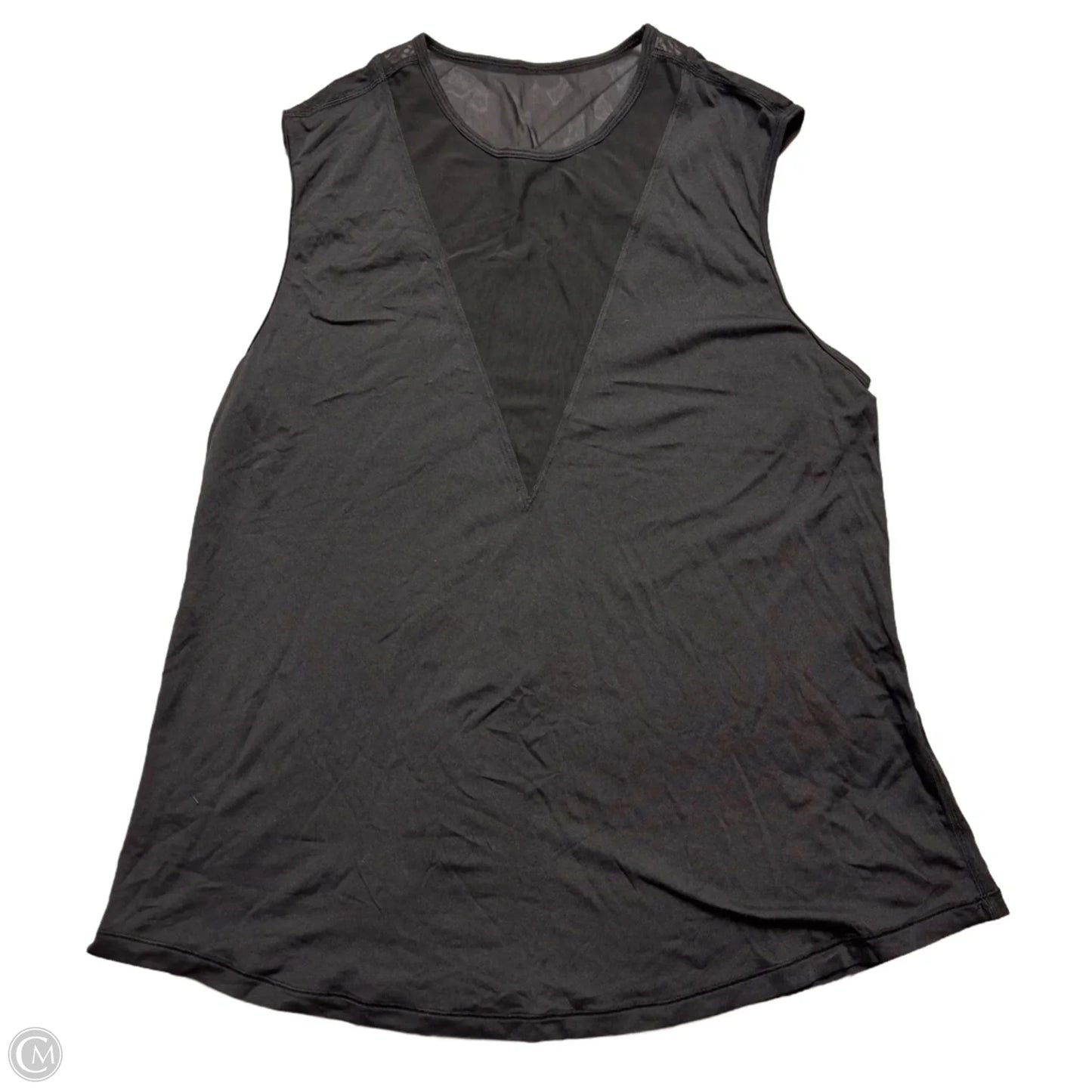 Athletic Tank Top By Lululemon In Black, Size: M