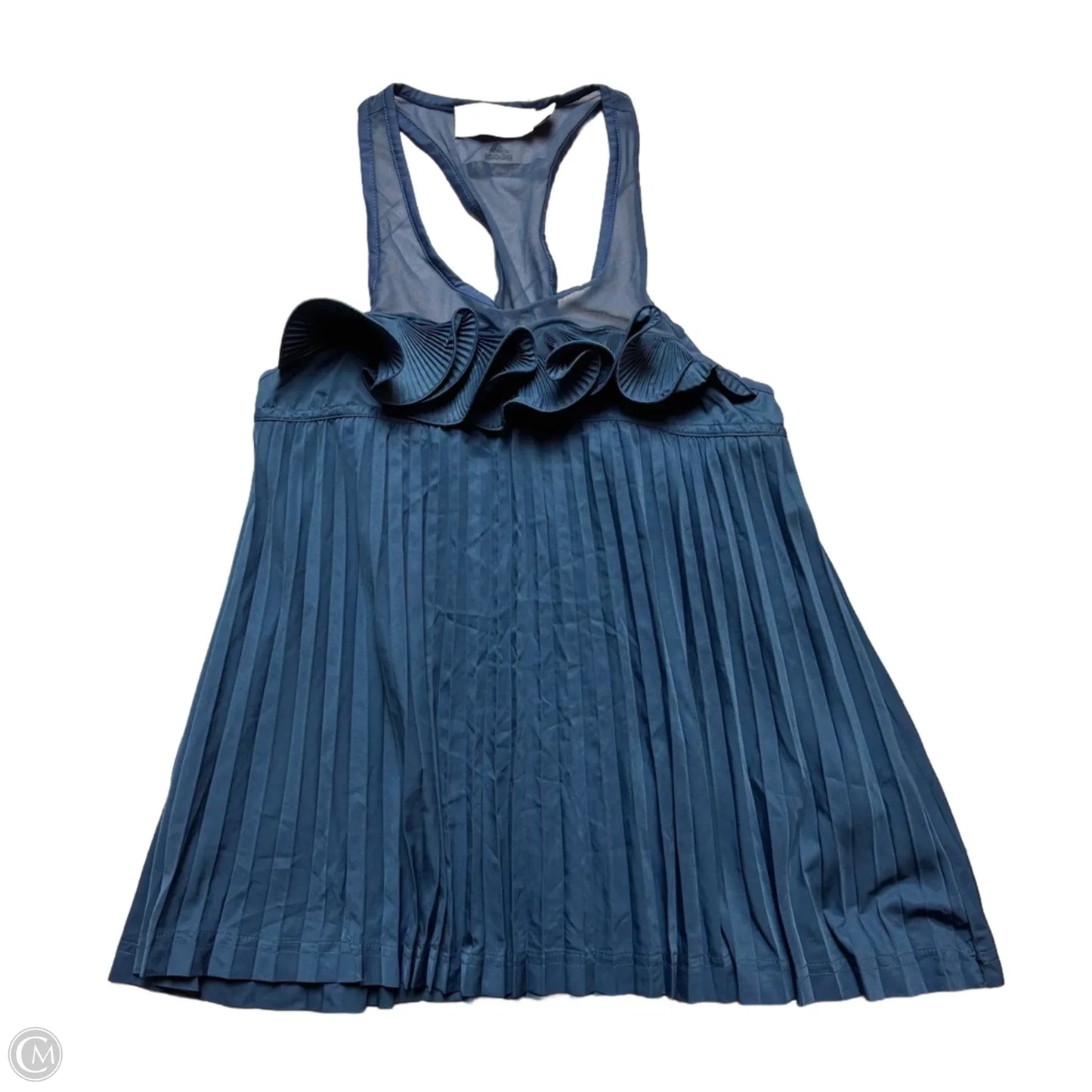 Athletic Tank Top By Adidas In Blue, Size: M