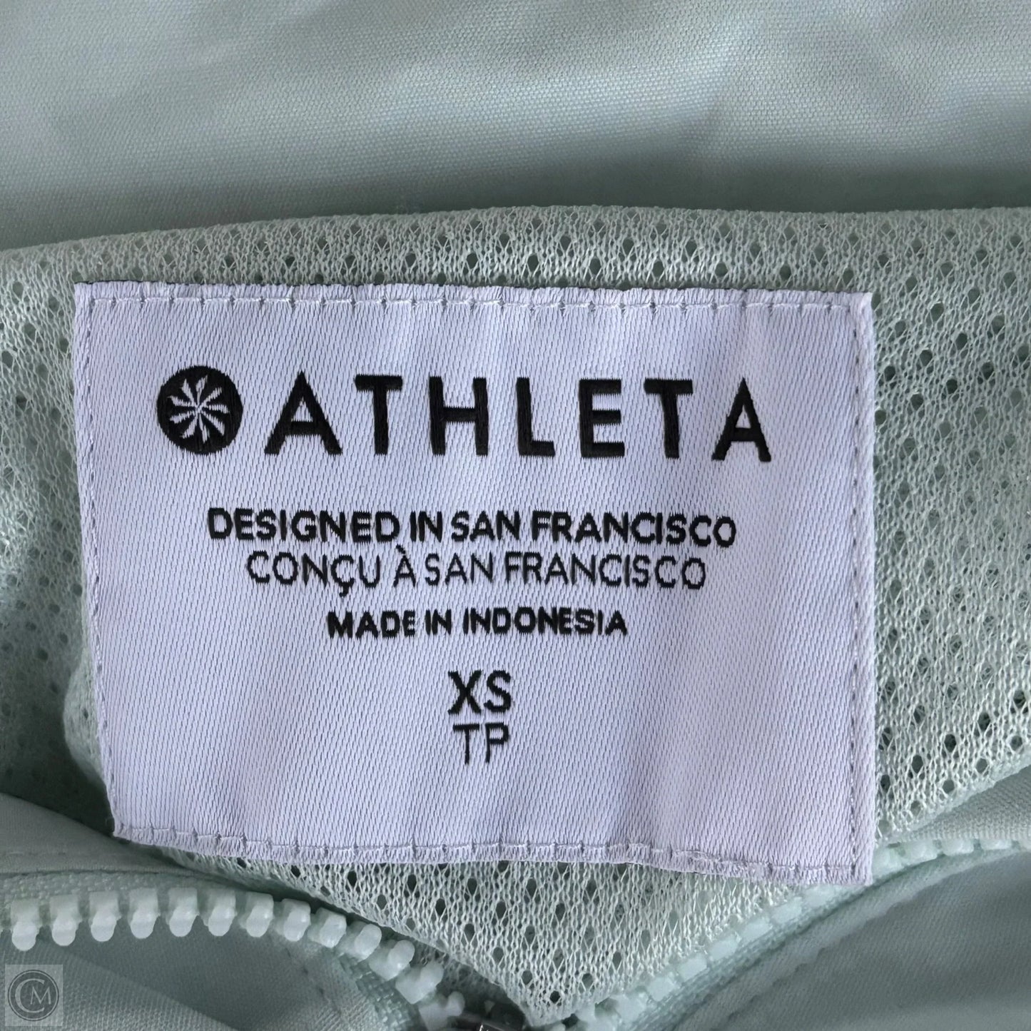 Athletic Jacket By Athleta In Blue, Size: Xs