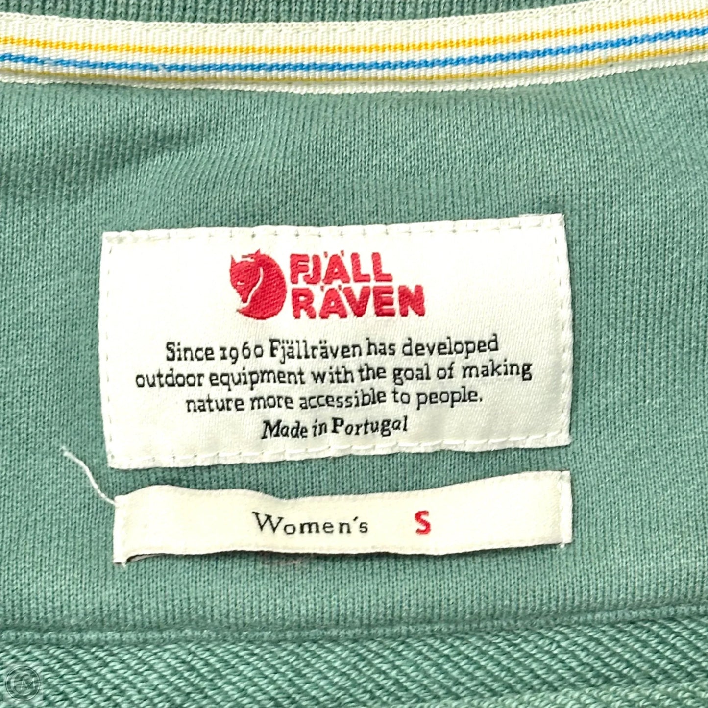 Sweatshirt Crewneck By Fjall Raven In Green, Size: S