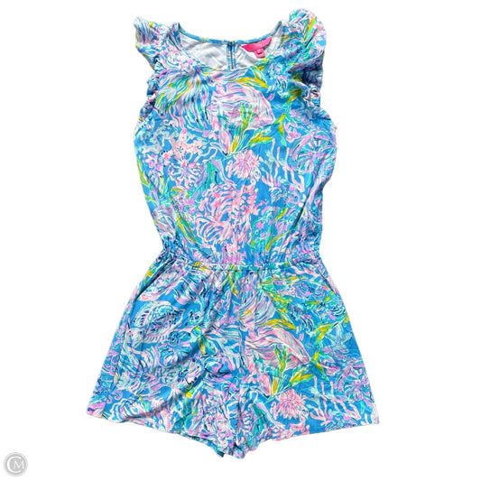 Romper Designer By Lilly Pulitzer In Multi-colored, Size: M