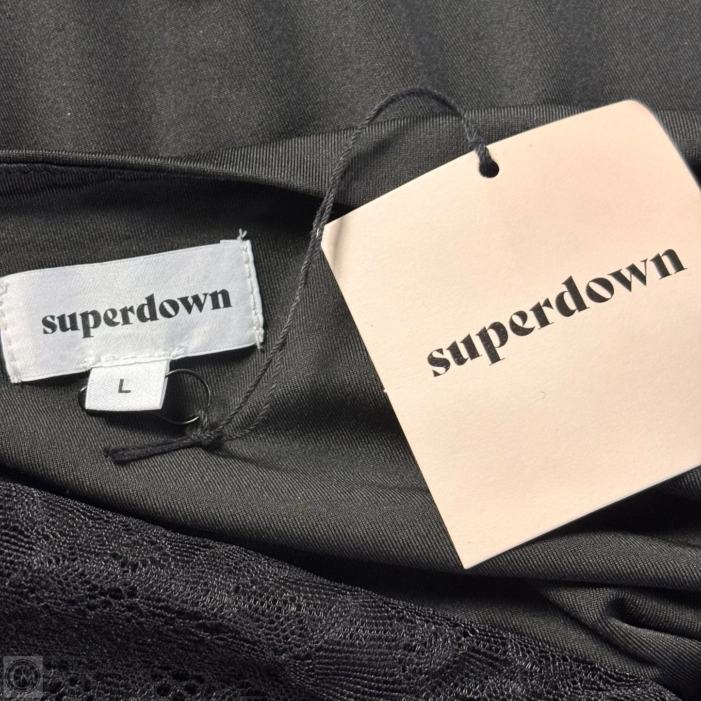 Dress Party Long By Superdown In Black, Size: L