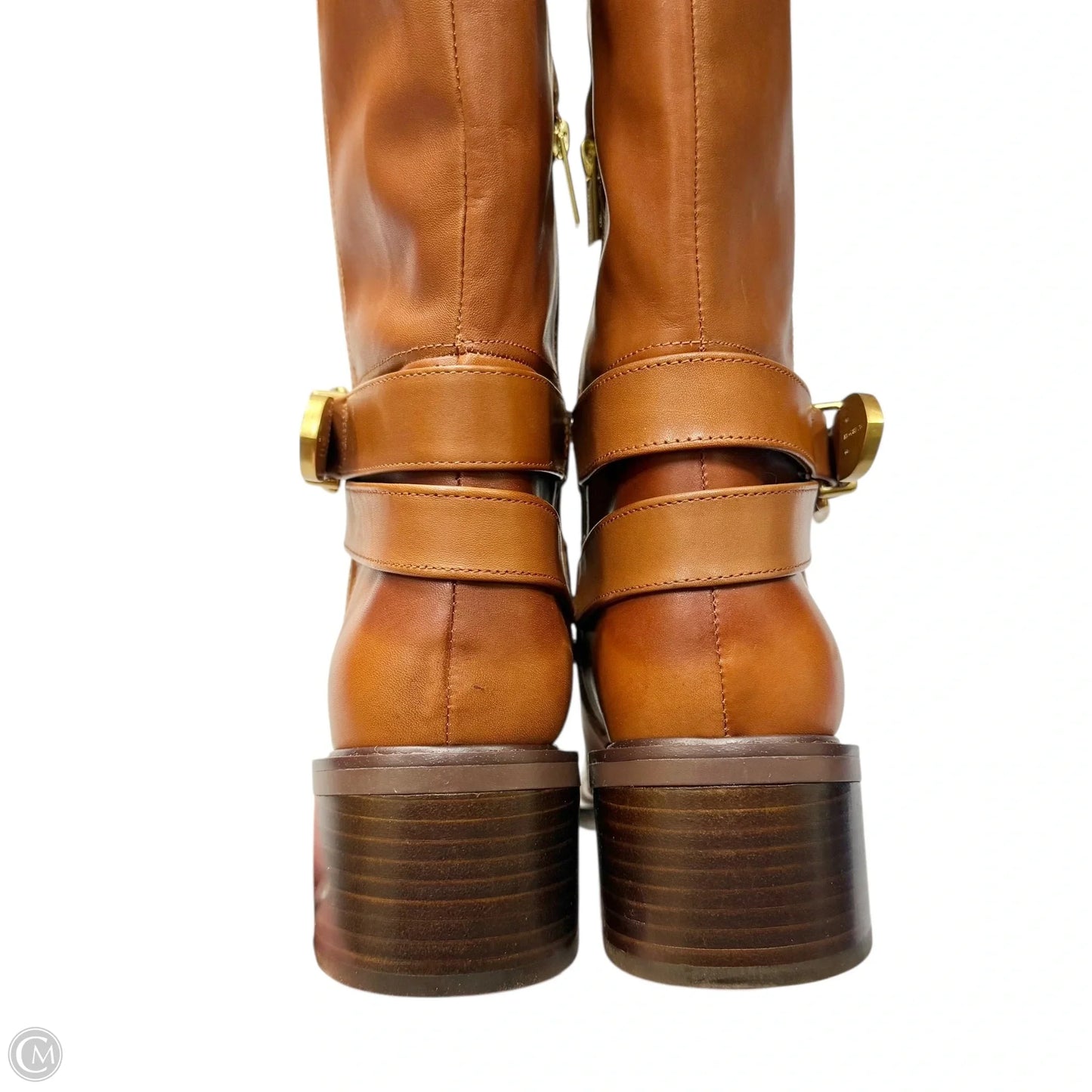 Boots Leather By Vince Camuto In Brown, Size: 9