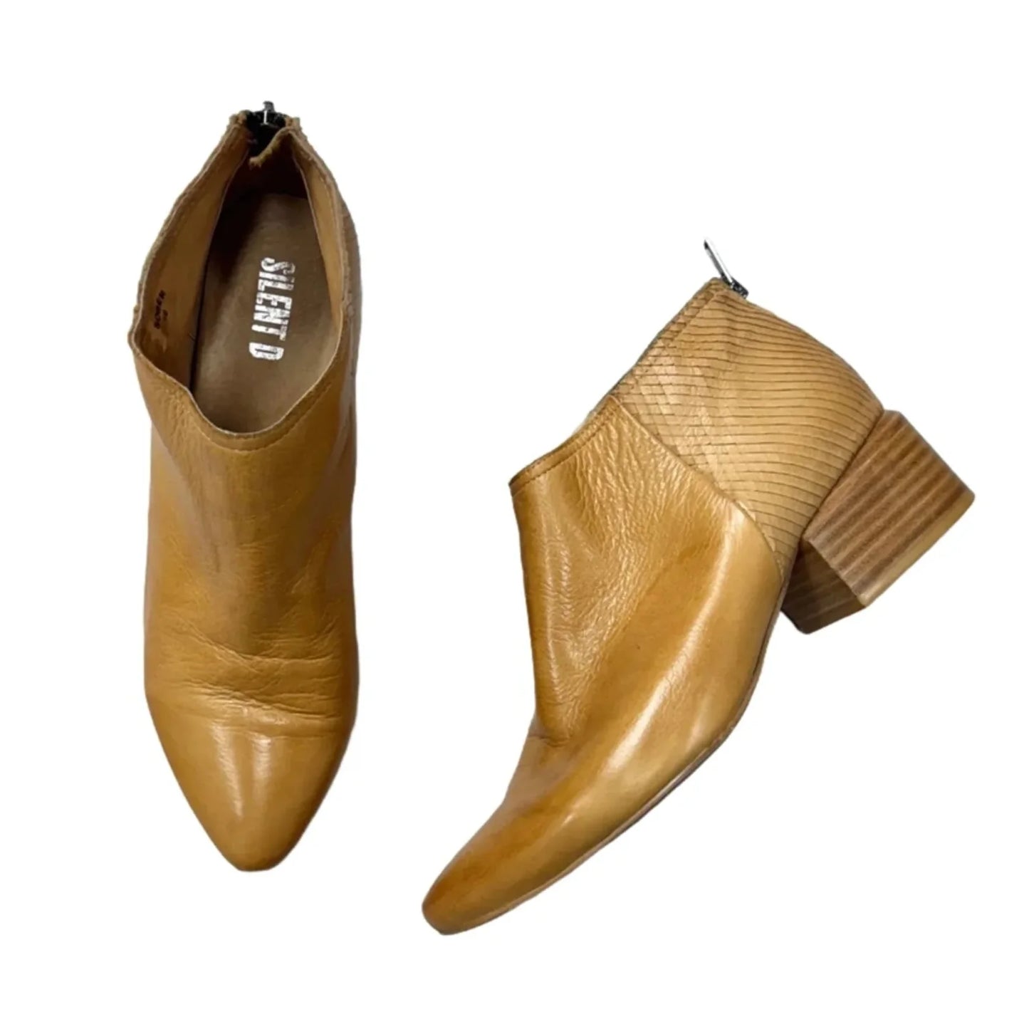 Boots Leather By Silent D In Brown, Size: 8.5