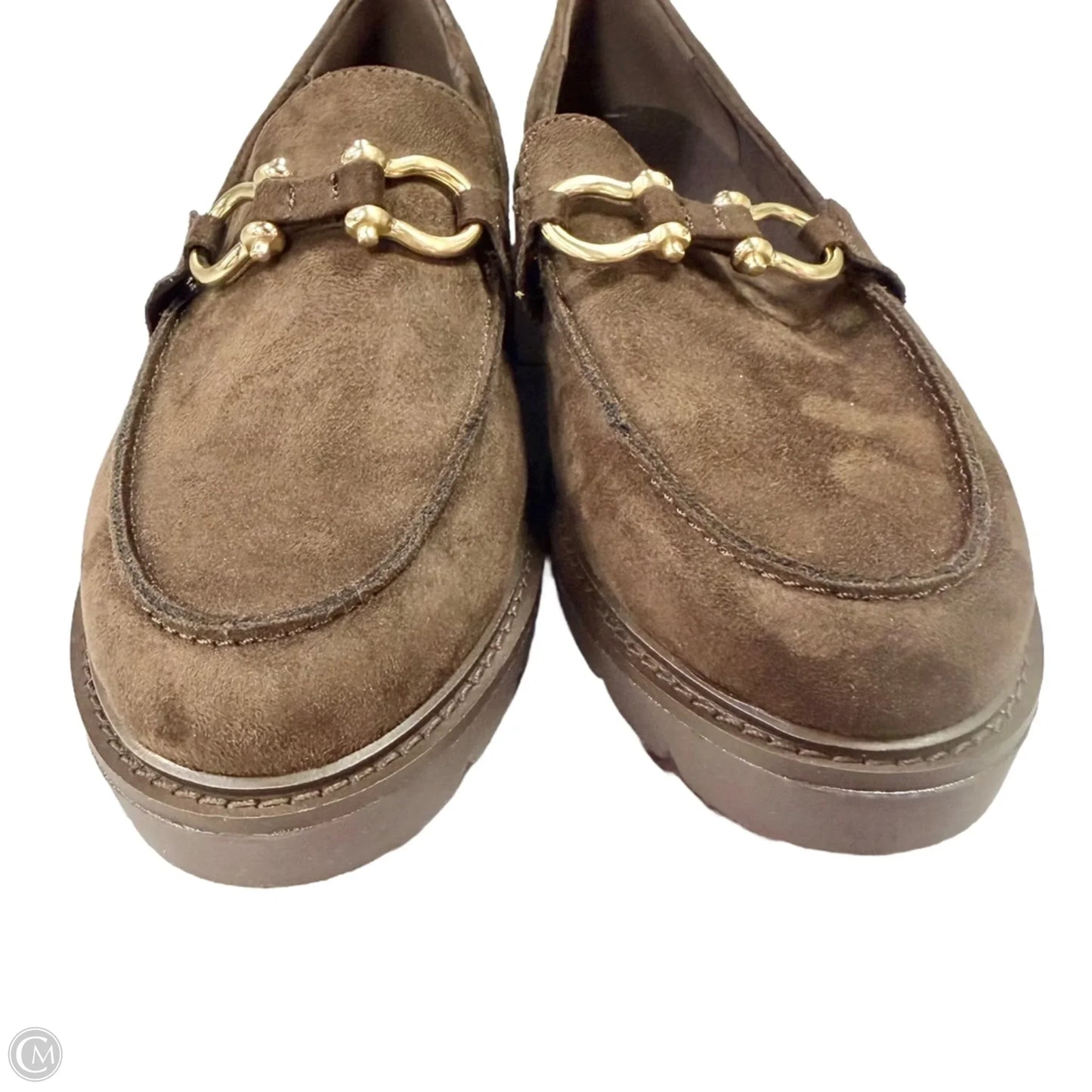 Shoes Flats By Anne Klein In Brown, Size: 7