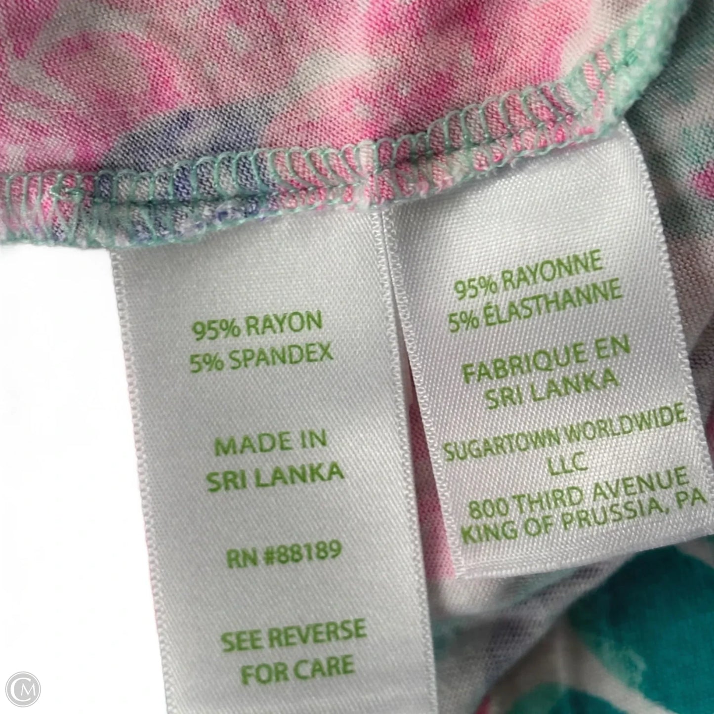 Pajamas Designer By Lilly Pulitzer In Blue & Pink, Size: M