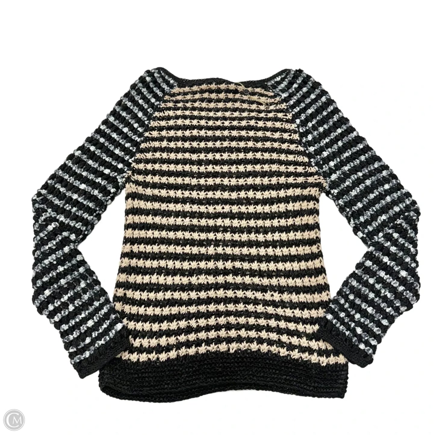 Sweater By Rag And Bone In Striped Pattern, Size: M