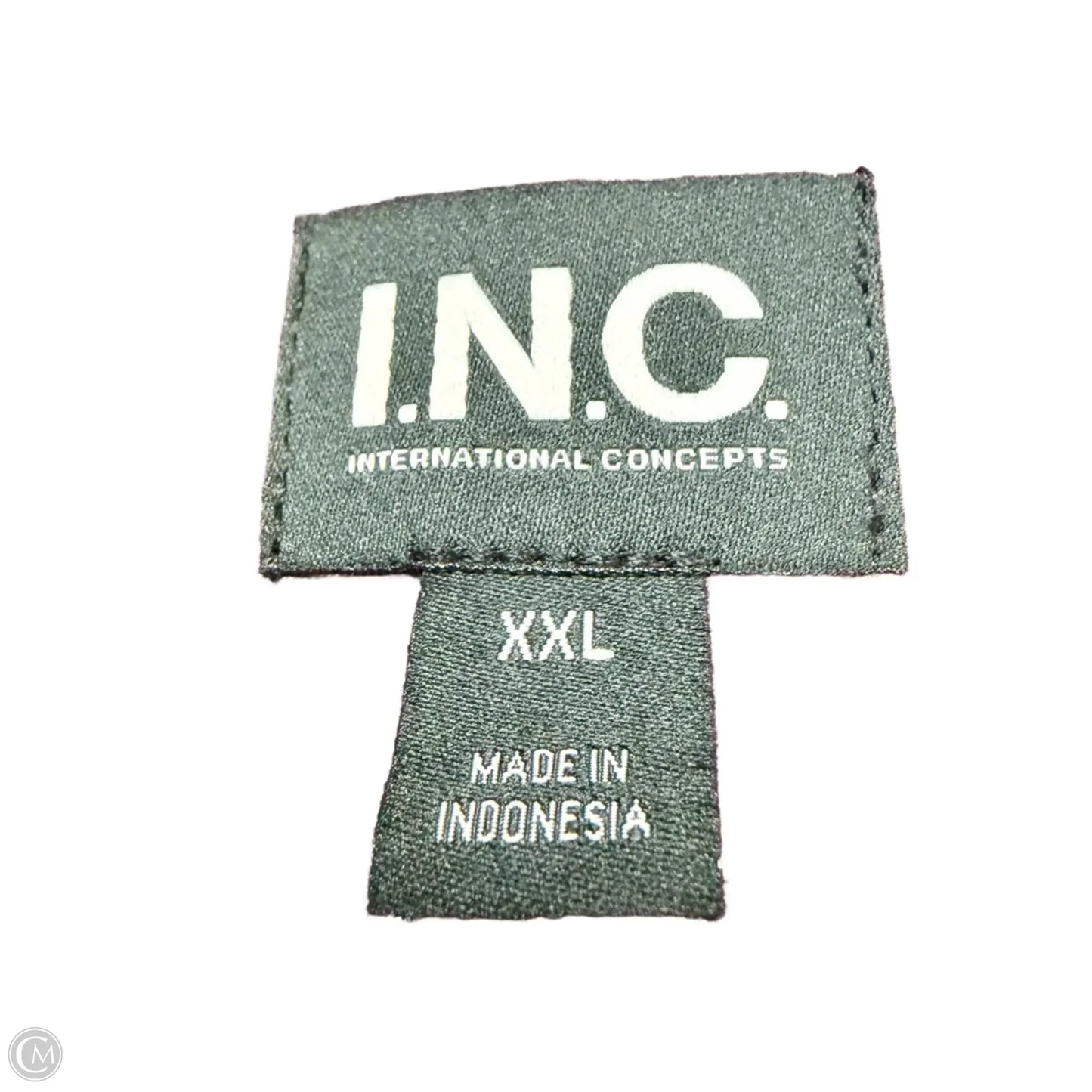 Jacket Moto By Inc In Maroon, Size: Xxl