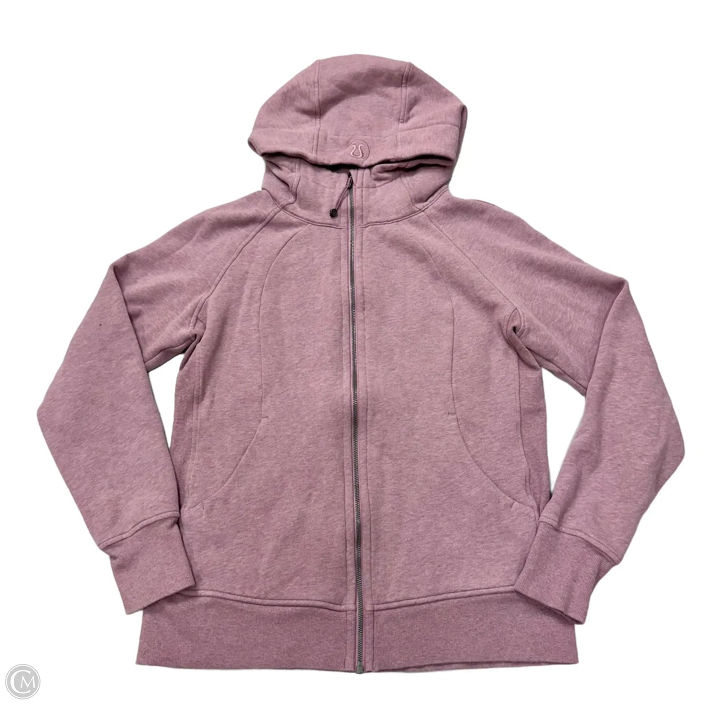 Athletic Jacket By Lululemon In Purple, Size: L