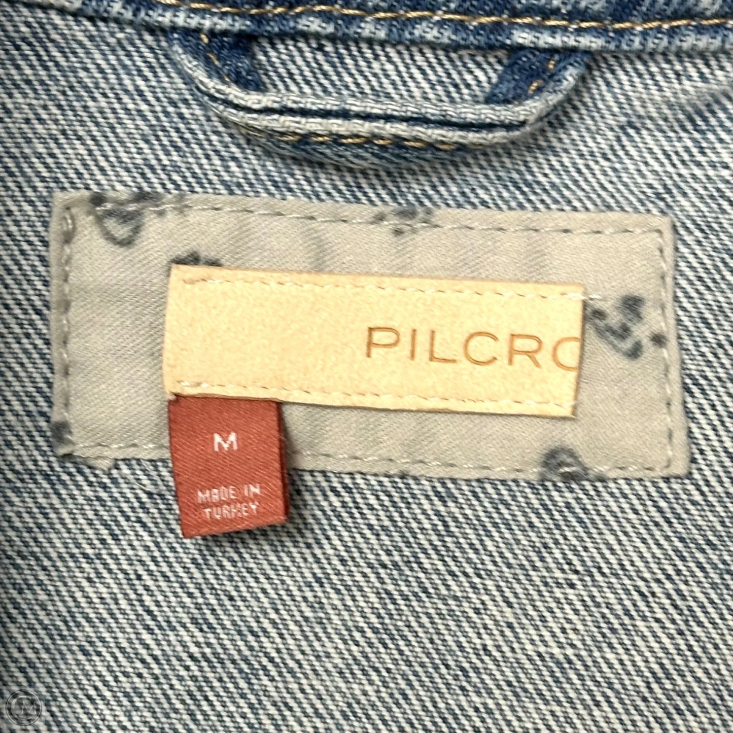 Vest Other By Pilcro In Blue Denim, Size: M