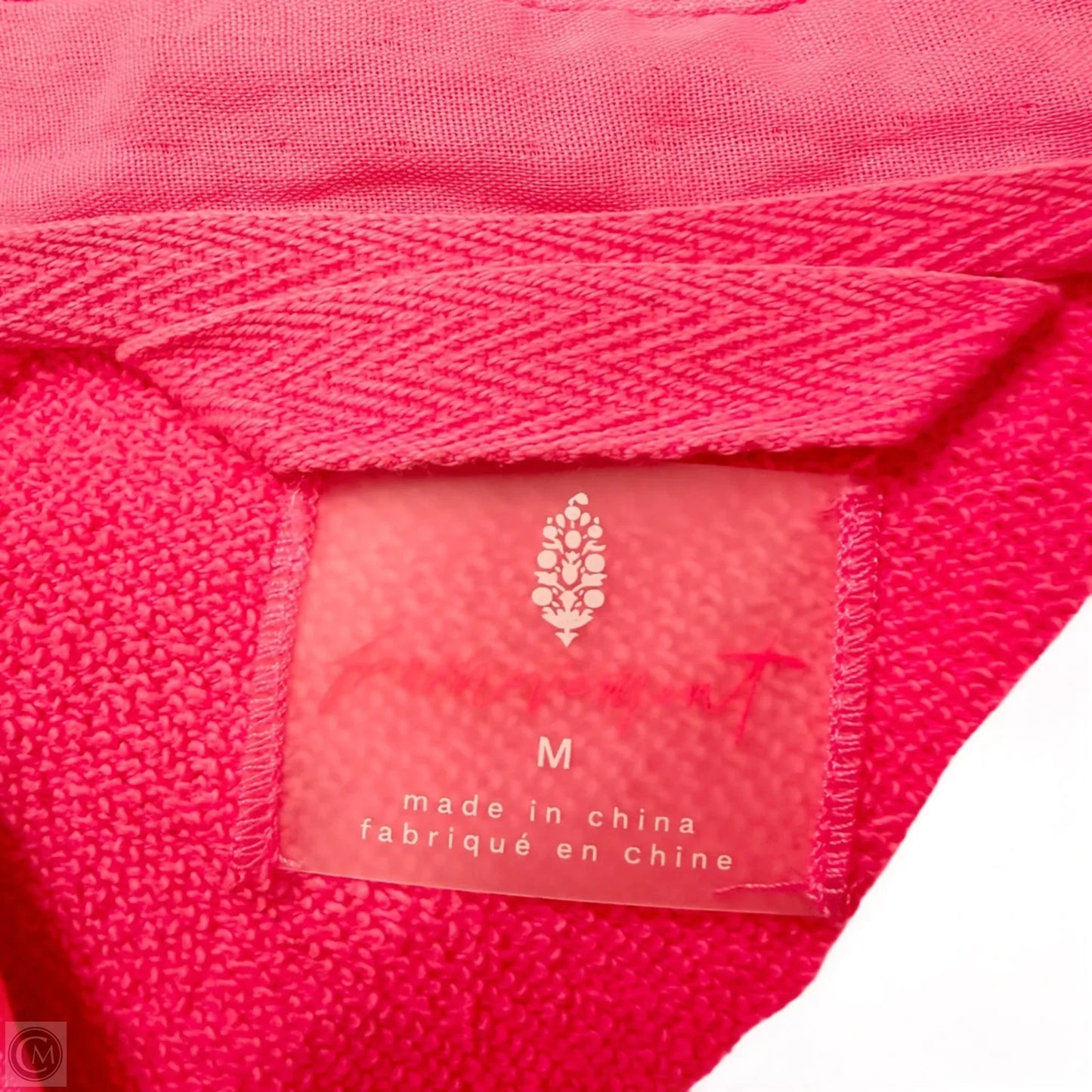 Top Long Sleeve By Free People In Pink, Size: M