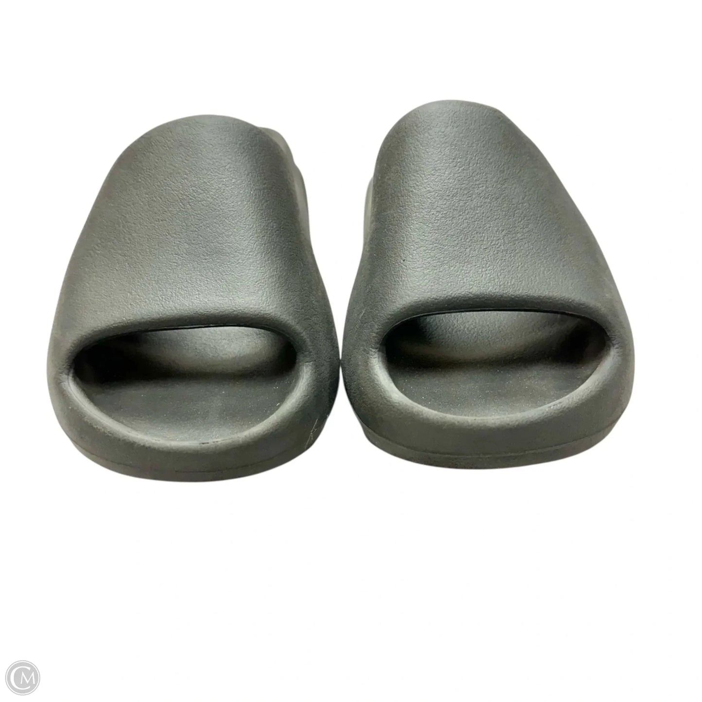 Sandals Luxury Designer By Yeezy In Black, Size: 5