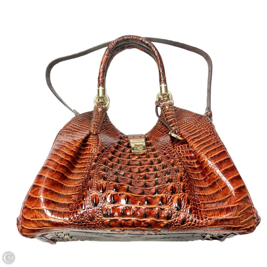 Handbag Designer By Brahmin, Size: Large