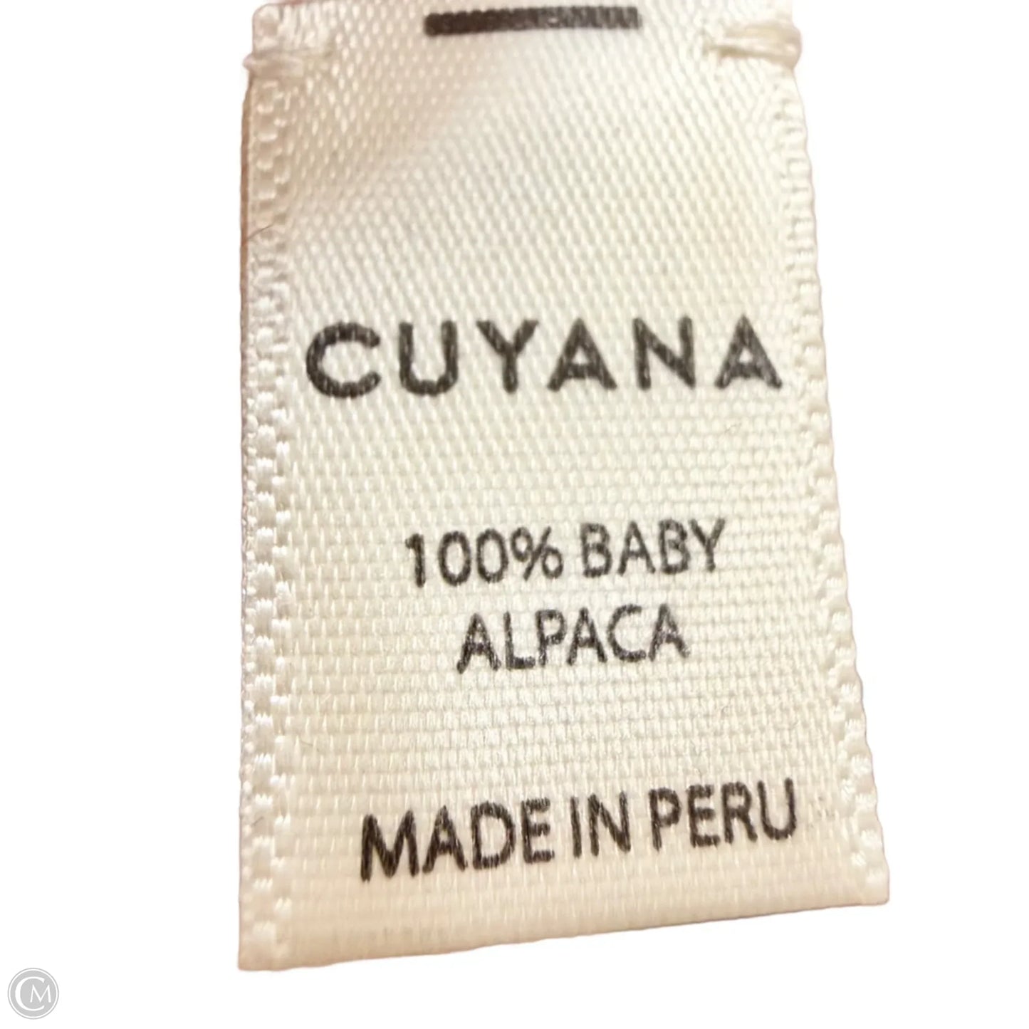 Sweater Cardigan By Cuyana In Pink, Size: S