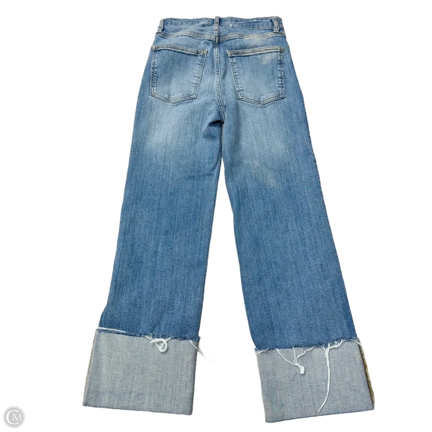 Jeans Straight By Pilcro In Blue Denim, Size: 2