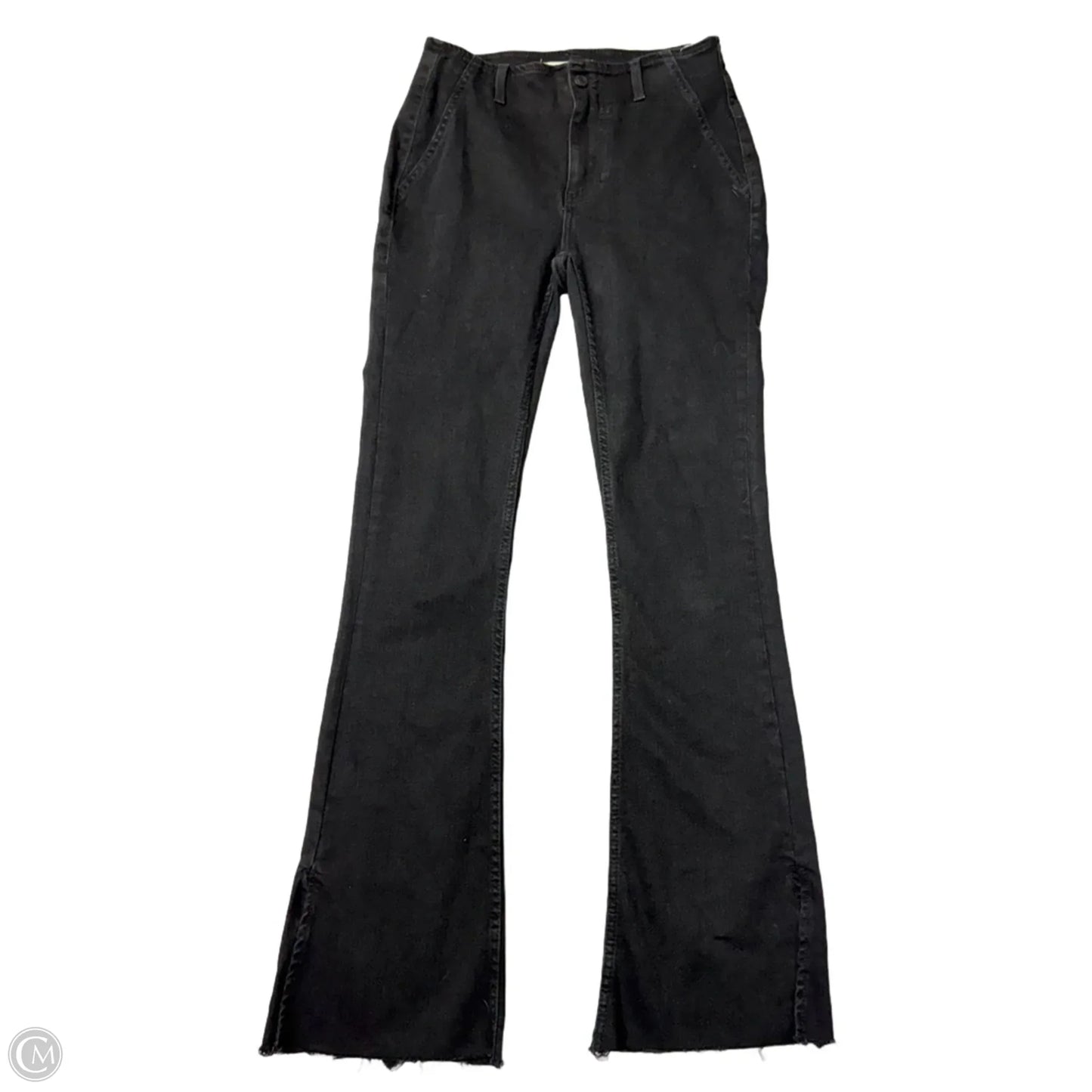 Jeans Flared By We The Free In Black Denim, Size: 4