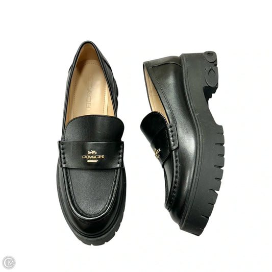 Shoes Designer By Coach In Black, Size: 7.5
