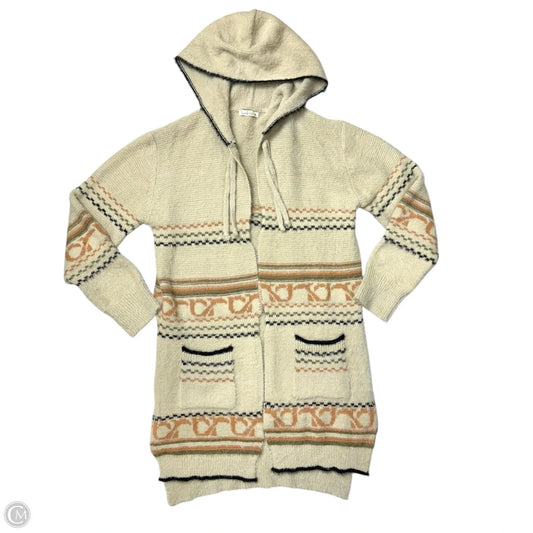 Sweater Cardigan By Lavender Tribe In Tan, Size: Xl