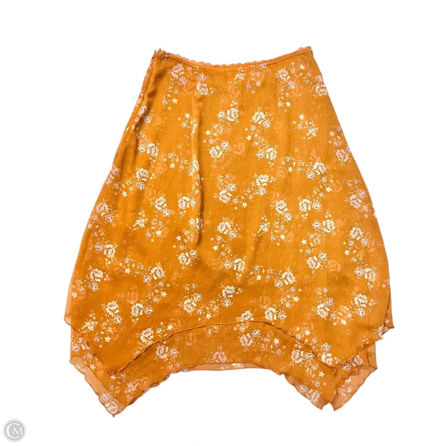 Skirt Midi By Free People In Floral Print, Size: M