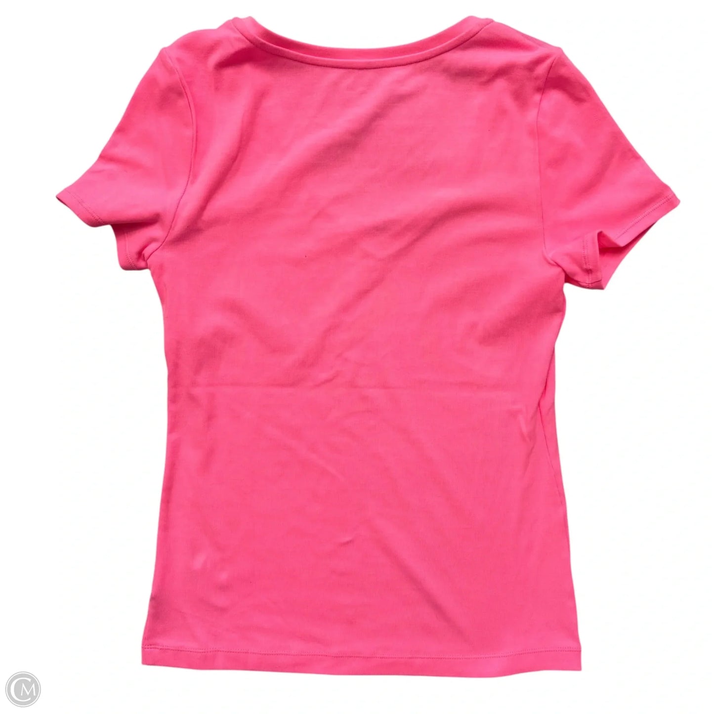 Top Short Sleeve Designer By Lilly Pulitzer In Pink, Size: S