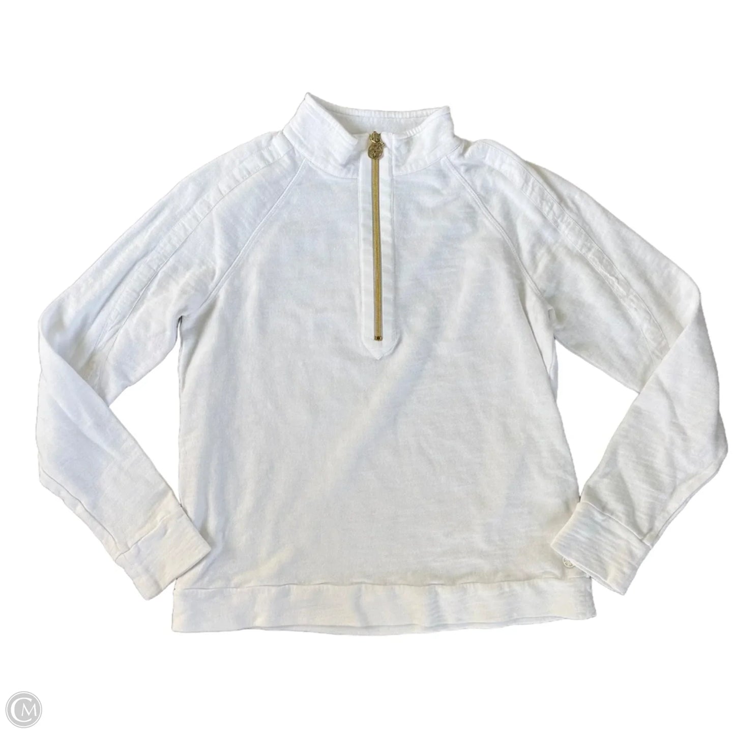Sweatshirt Designer By Lilly Pulitzer In White, Size: S