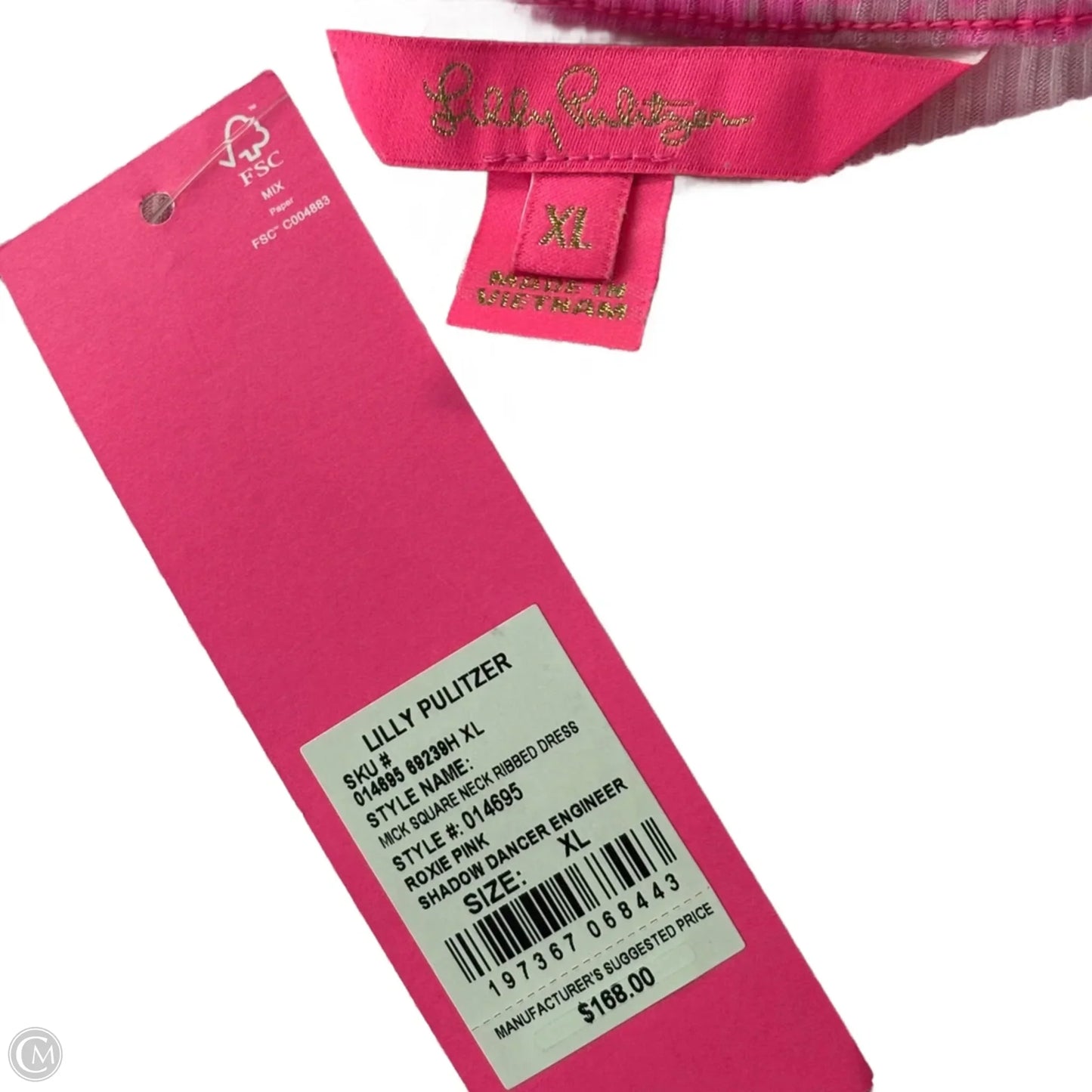 Dress Designer By Lilly Pulitzer In Floral Print, Size: Xl