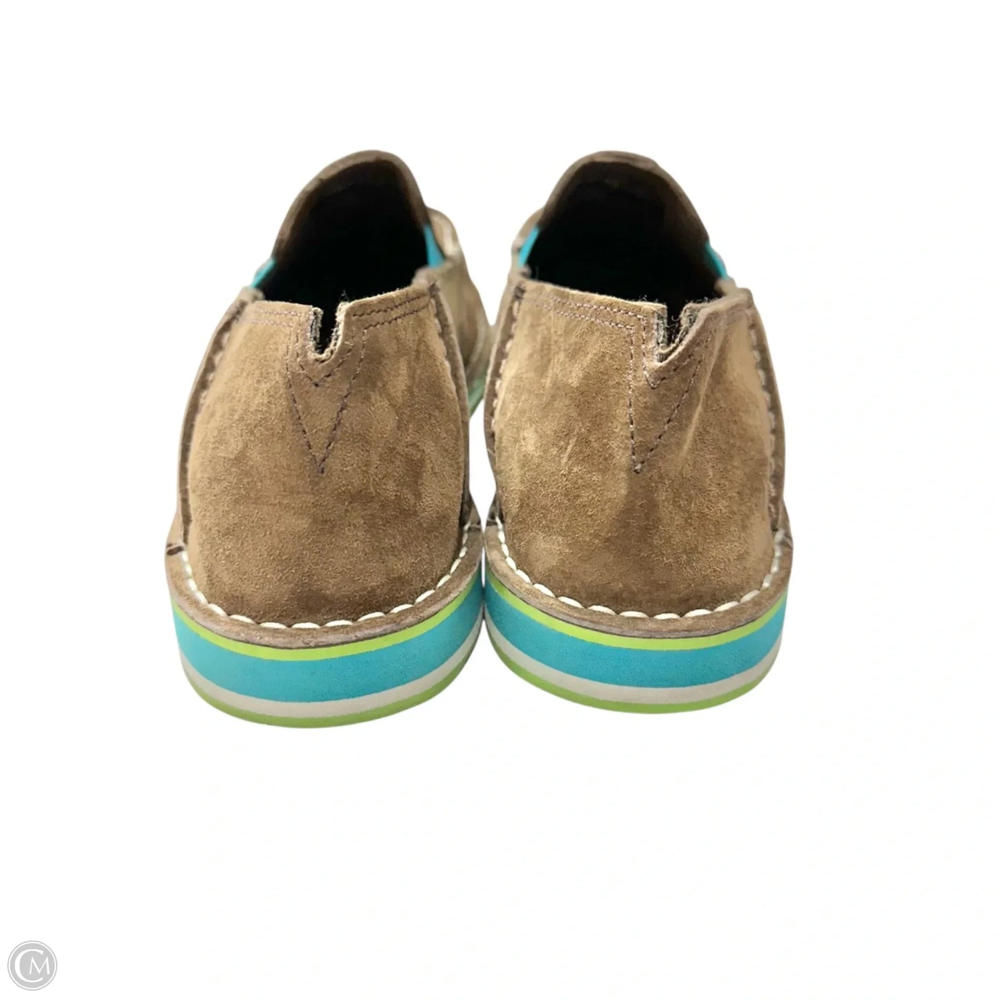 Shoes Flats By Ariat In Brown, Size: 8