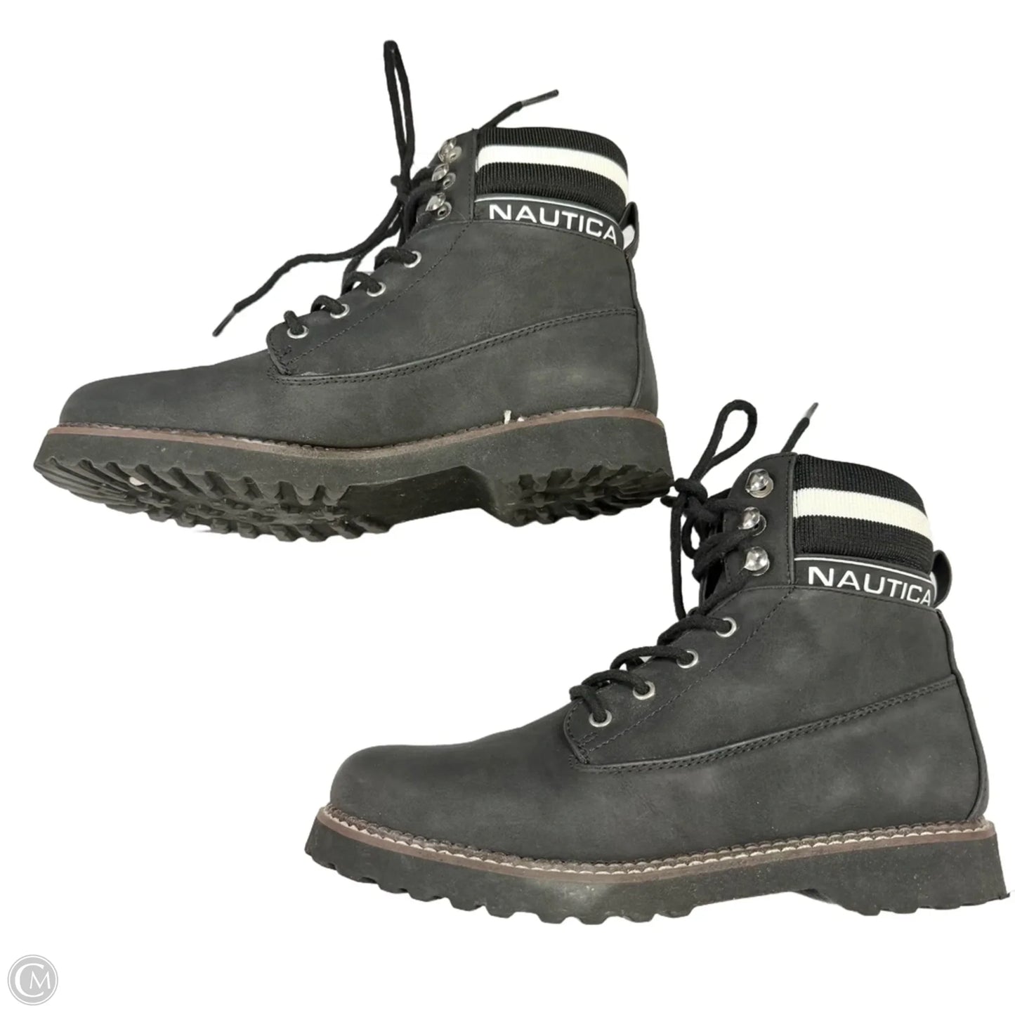 Boots Combat By Nautica In Black, Size: 8.5