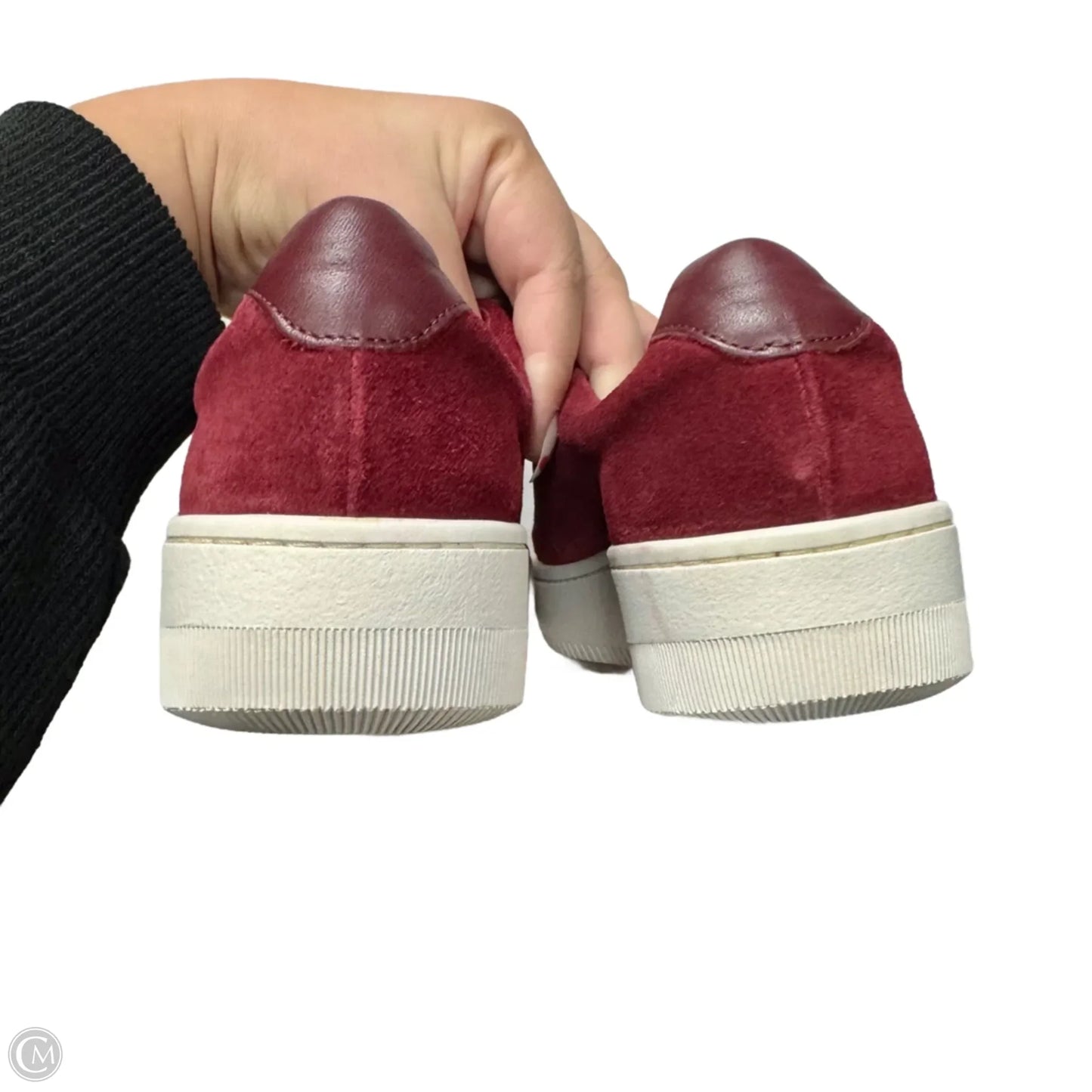 Shoes Designer By Sandro In Maroon, Size: 6.5