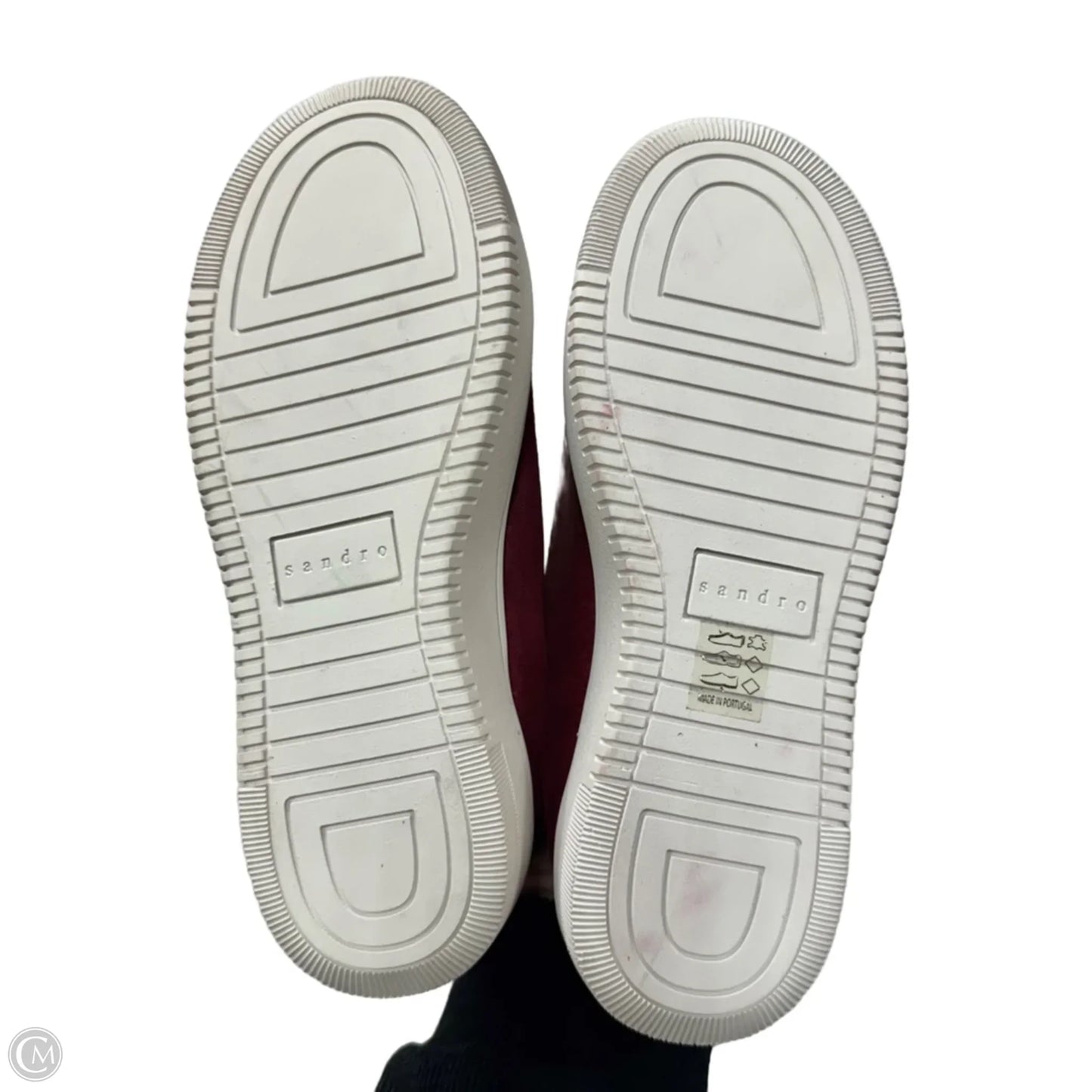 Shoes Designer By Sandro In Maroon, Size: 6.5