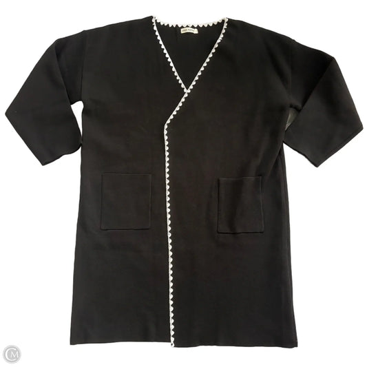 Sweater Cardigan By Grace Karin In Black, Size: 2x